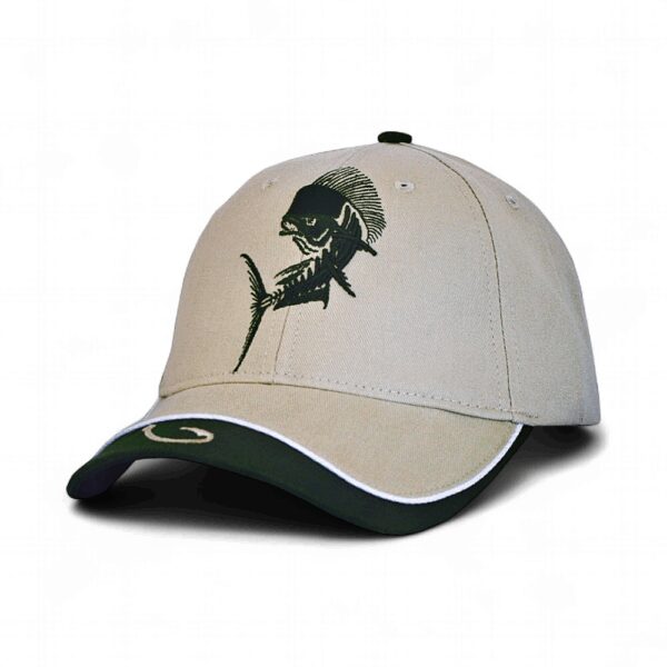Dolphin Cap Stone W/ Green