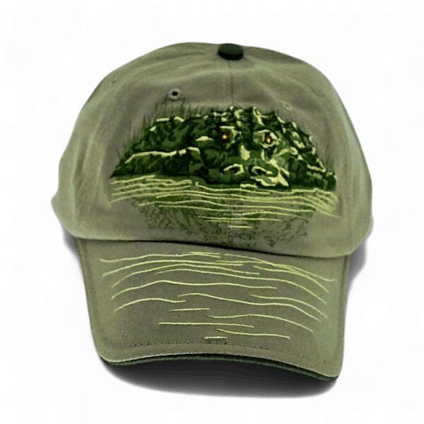 Jumbo Alligator Washed Olive