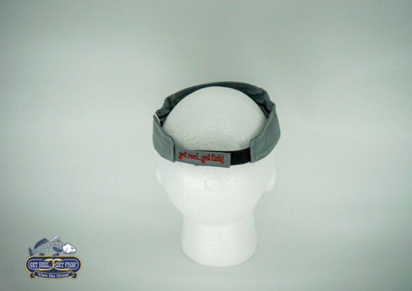 Red Fish Visor Dark Grey - Image 2